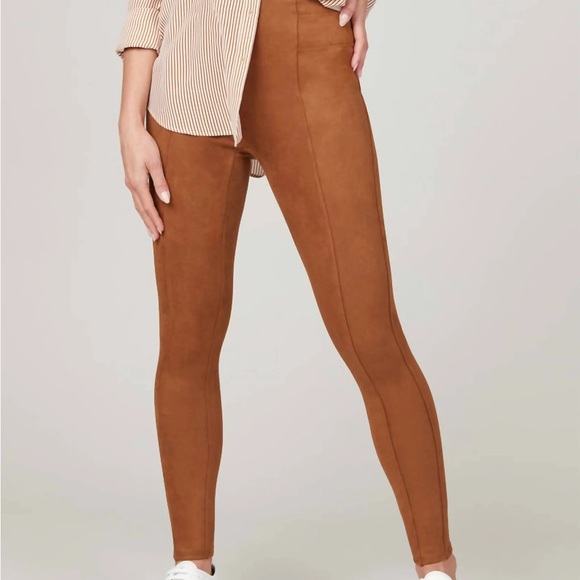 NEW Spanx Faux Suede Leggings - Picture 9 of 10